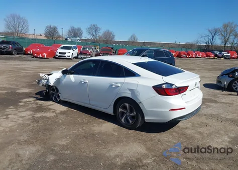 2019 Honda Insight Ex из США, поврежденный, VIN 19XZE4F55KE024291